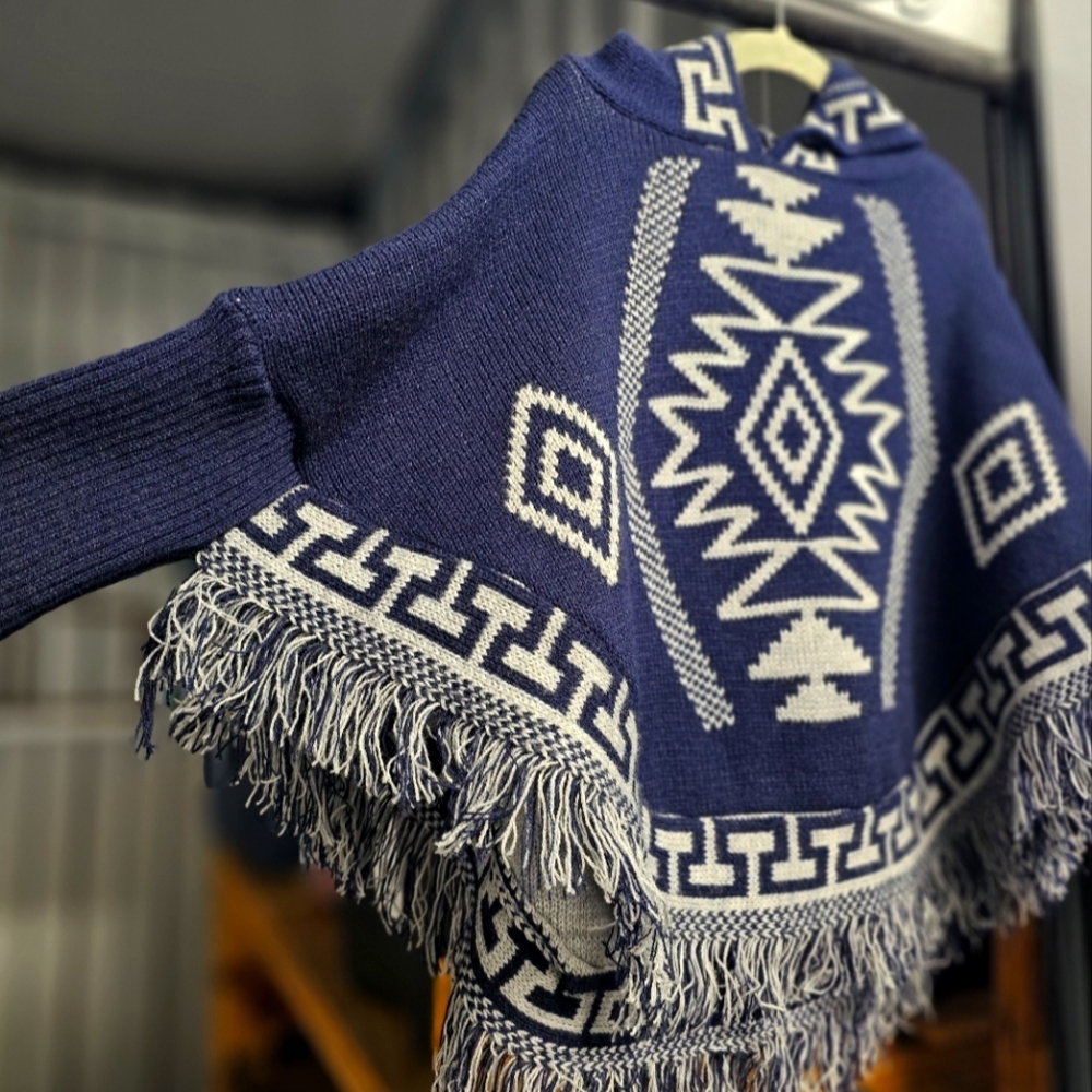 Toddler Girl Poncho/ Winter Girl Cape